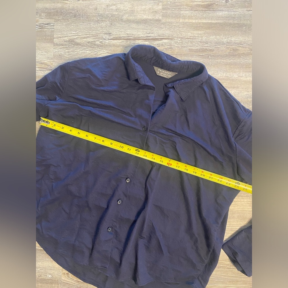 LAST CHANCE! EUC PRIMARK Navy Button Front Blouse XL (US 14-16)